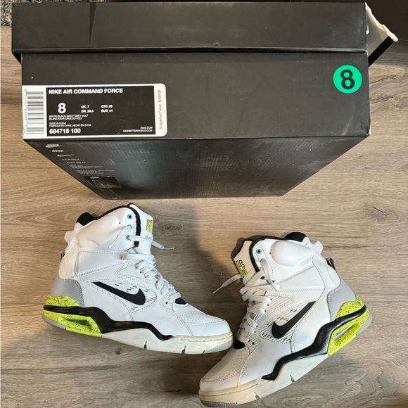 Retro Nike Air Command Force (Pumps) - like new - men’s size 8, women’s size 9.5 - Picture 1 of 2